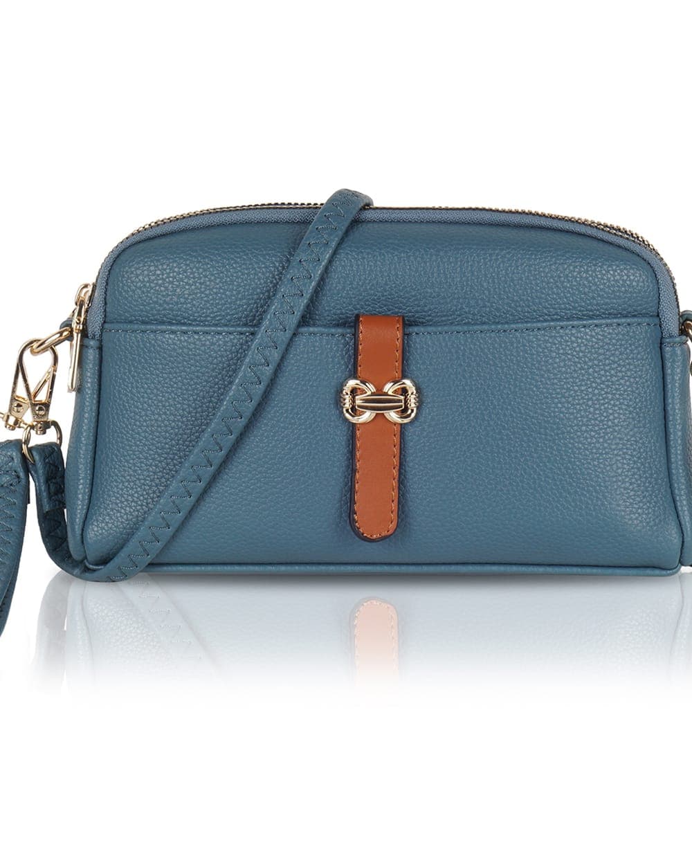 Kiara Everyday Sling Bag — Teal — view 1 of 5