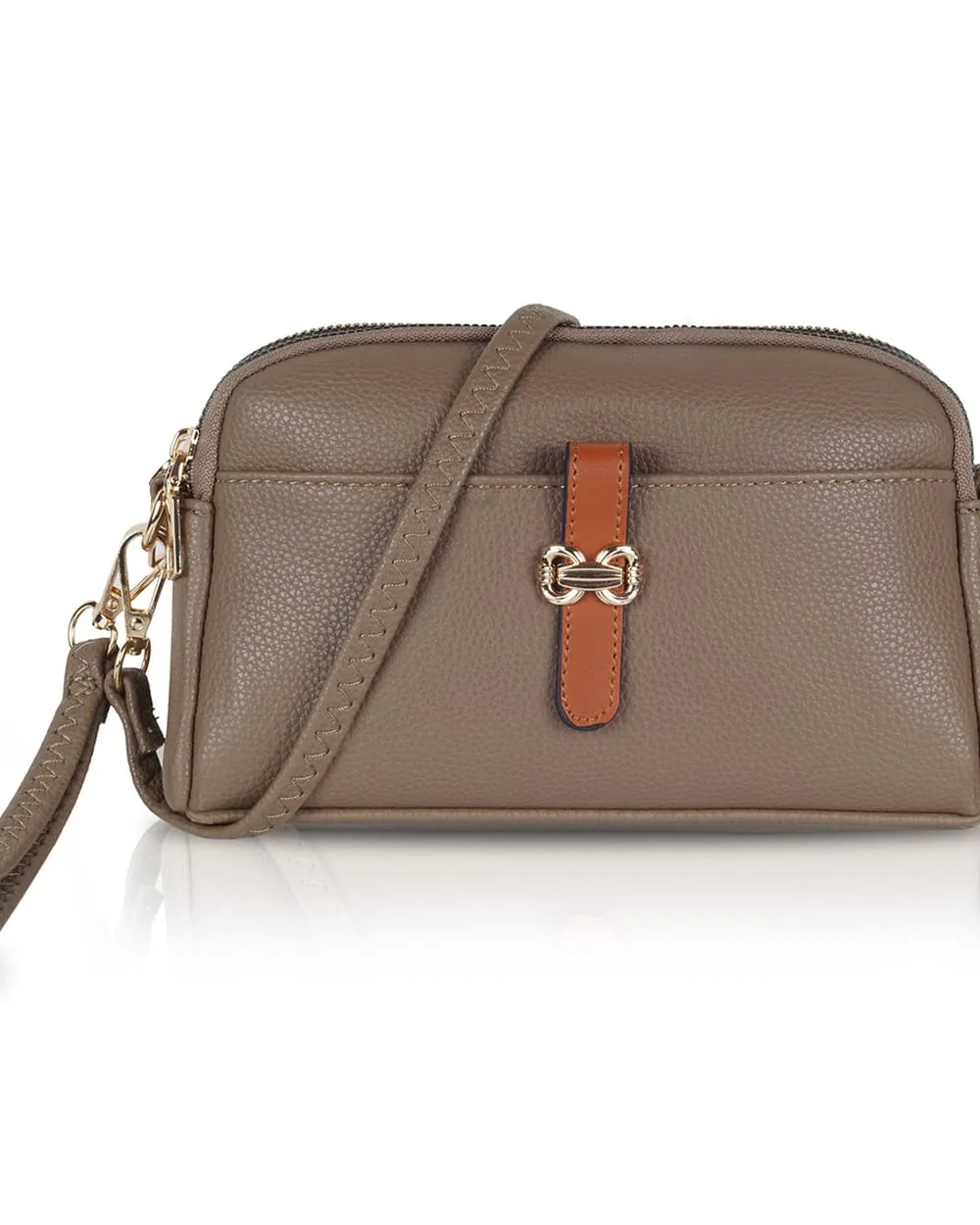 Kiara Everyday Sling Bag — Khaki — view 1 of 5