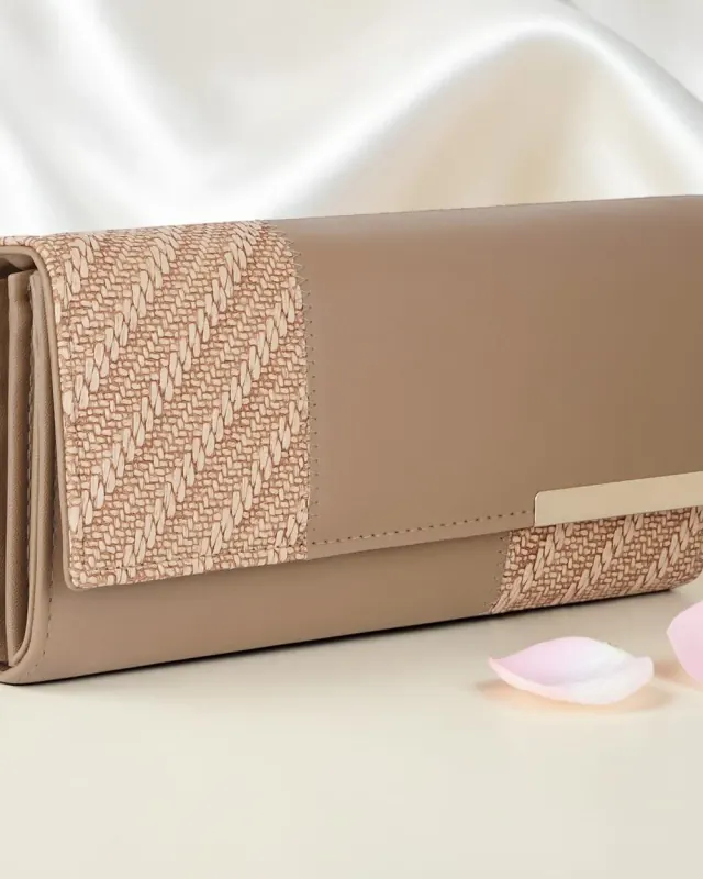 Pari Line Long Wallet — Blush — DOSYSO Classic